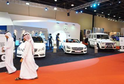 الكشف عن أفخم السيارات في معرض قطر للسيارات